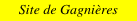 Site de Gagnières