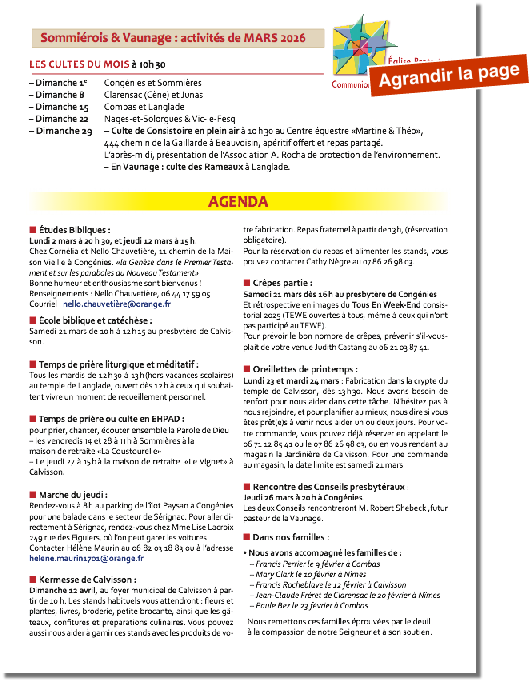 CalendrierSVmars2026